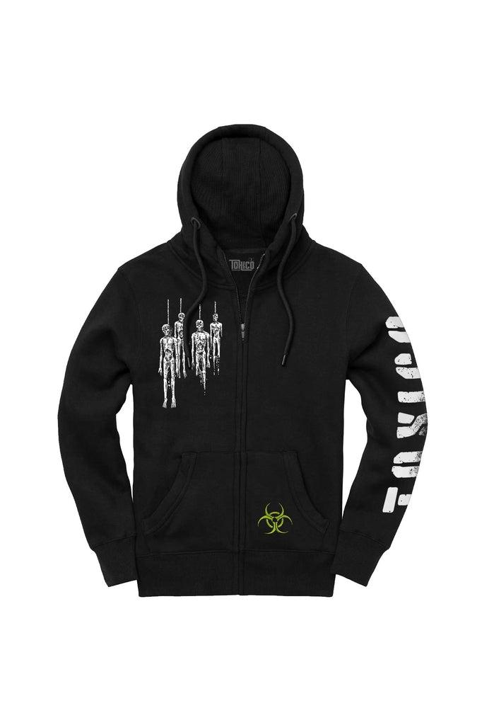 Wasteland Skull Ziphood-Toxico-Dark Fashion Clothing