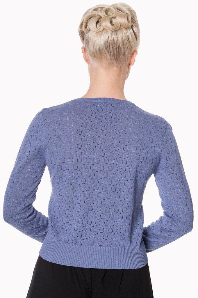 Watch Out Cardigan-Banned-Dark Fashion Clothing