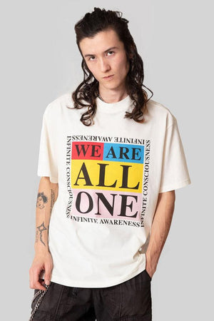 We Are All One T-Shirt - Unisex-Long Clothing-Dark Fashion Clothing
