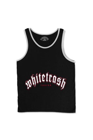Whitetrash Tank-Toxico-Dark Fashion Clothing