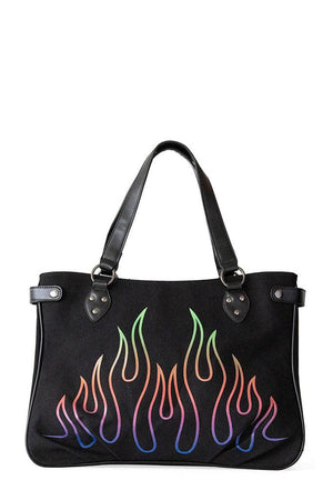 Wicked Dusk Tote Bag-Banned-Dark Fashion Clothing