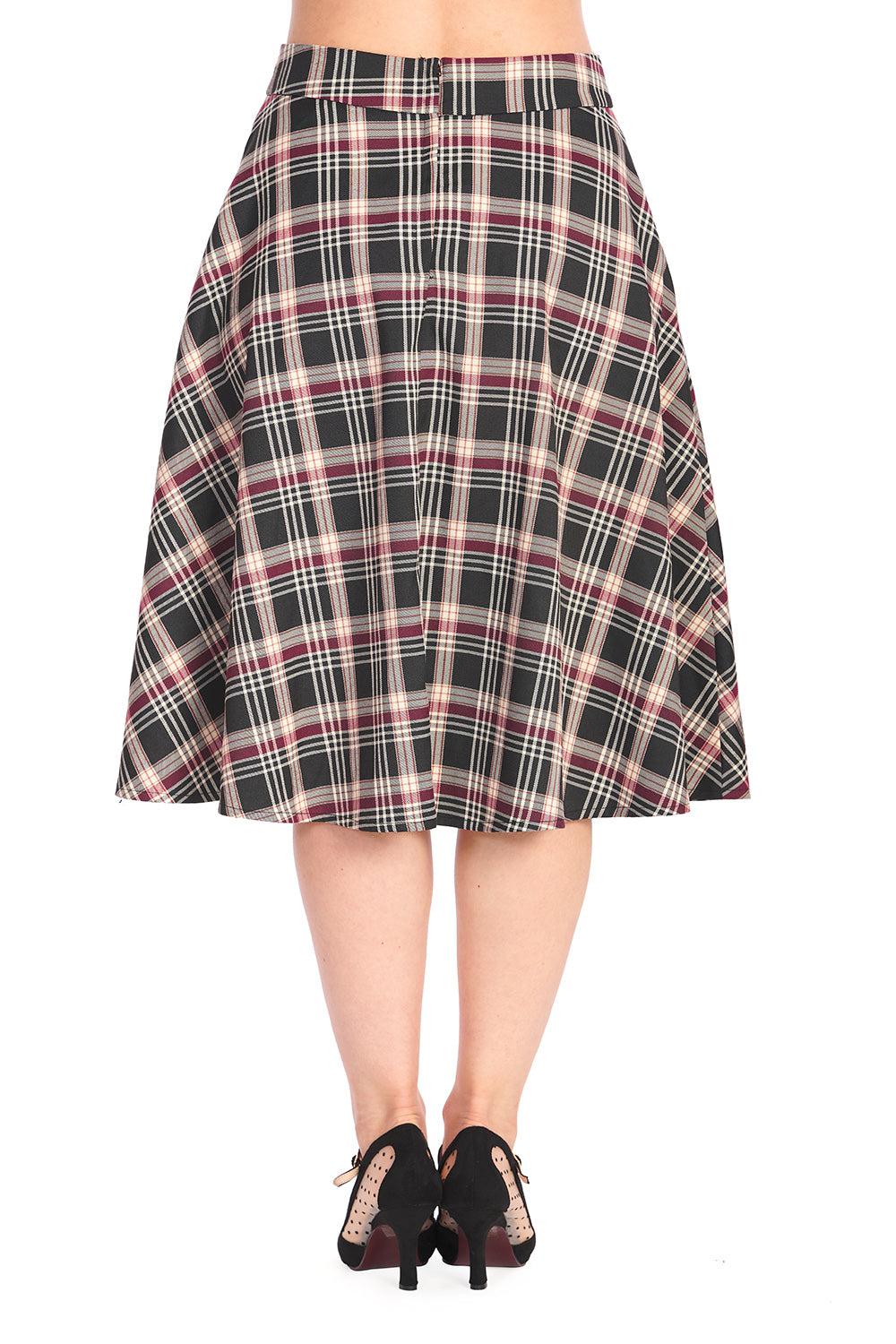 Winter Dreaming Swing Skirt-Banned-Dark Fashion Clothing