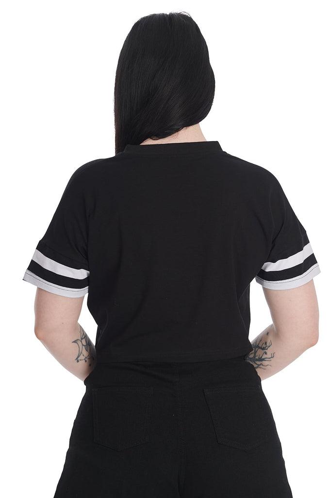 Yin Yang Master Cropped Top-Banned-Dark Fashion Clothing