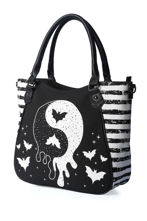 Yin Yang Master Tote Bag-Banned-Dark Fashion Clothing