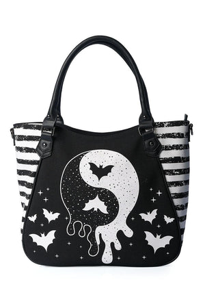 Yin Yang Master Tote Bag-Banned-Dark Fashion Clothing