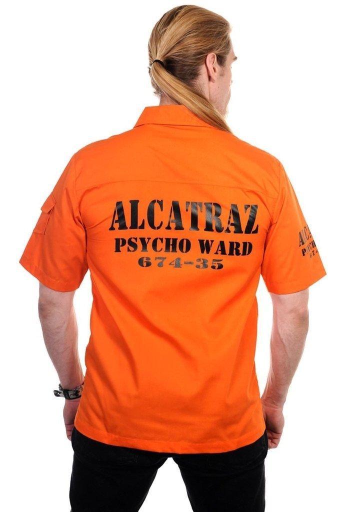 Alcatraz Shirt-Banned-Dark Fashion Clothing