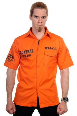 Alcatraz Shirt-Banned-Dark Fashion Clothing