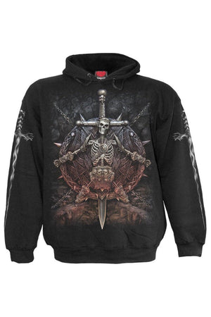 Apocalypse - Hoody Black-Spiral-Dark Fashion Clothing