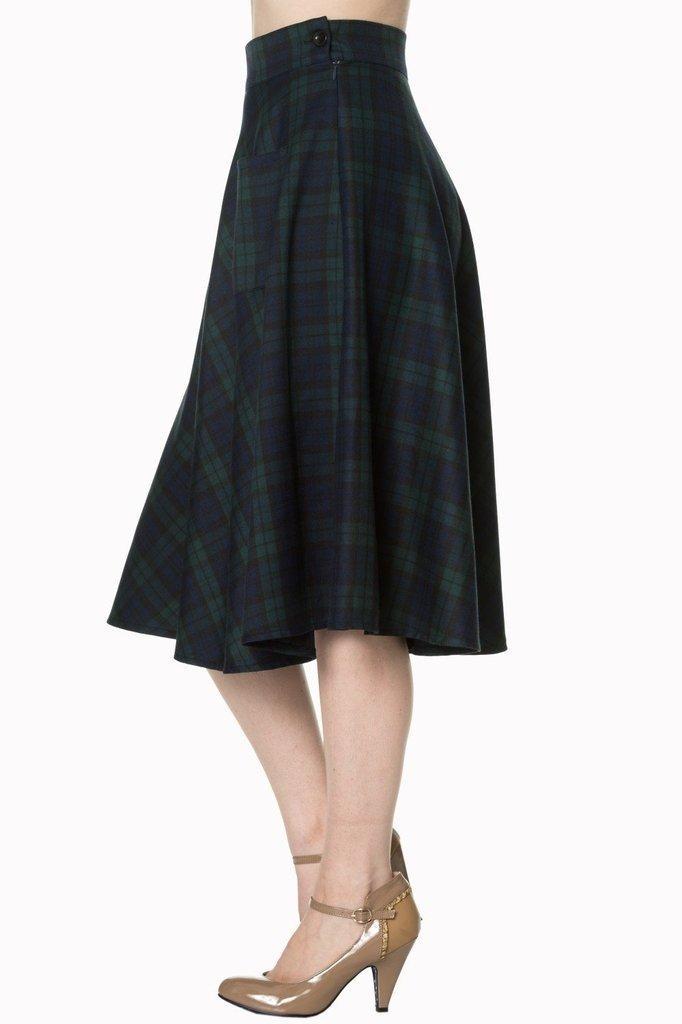 Apple Of My Eye Skirt-Banned-Dark Fashion Clothing