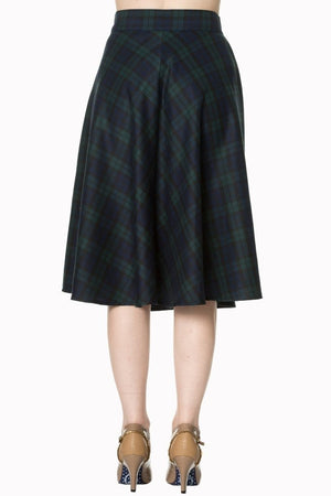 Apple Of My Eye Skirt-Banned-Dark Fashion Clothing