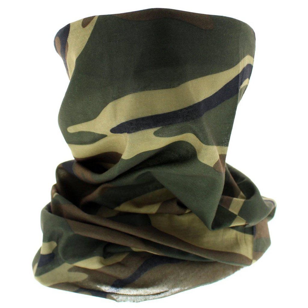 Army Jaw Face Mask Covering - Cam-Dr Faust-Dark Fashion Clothing