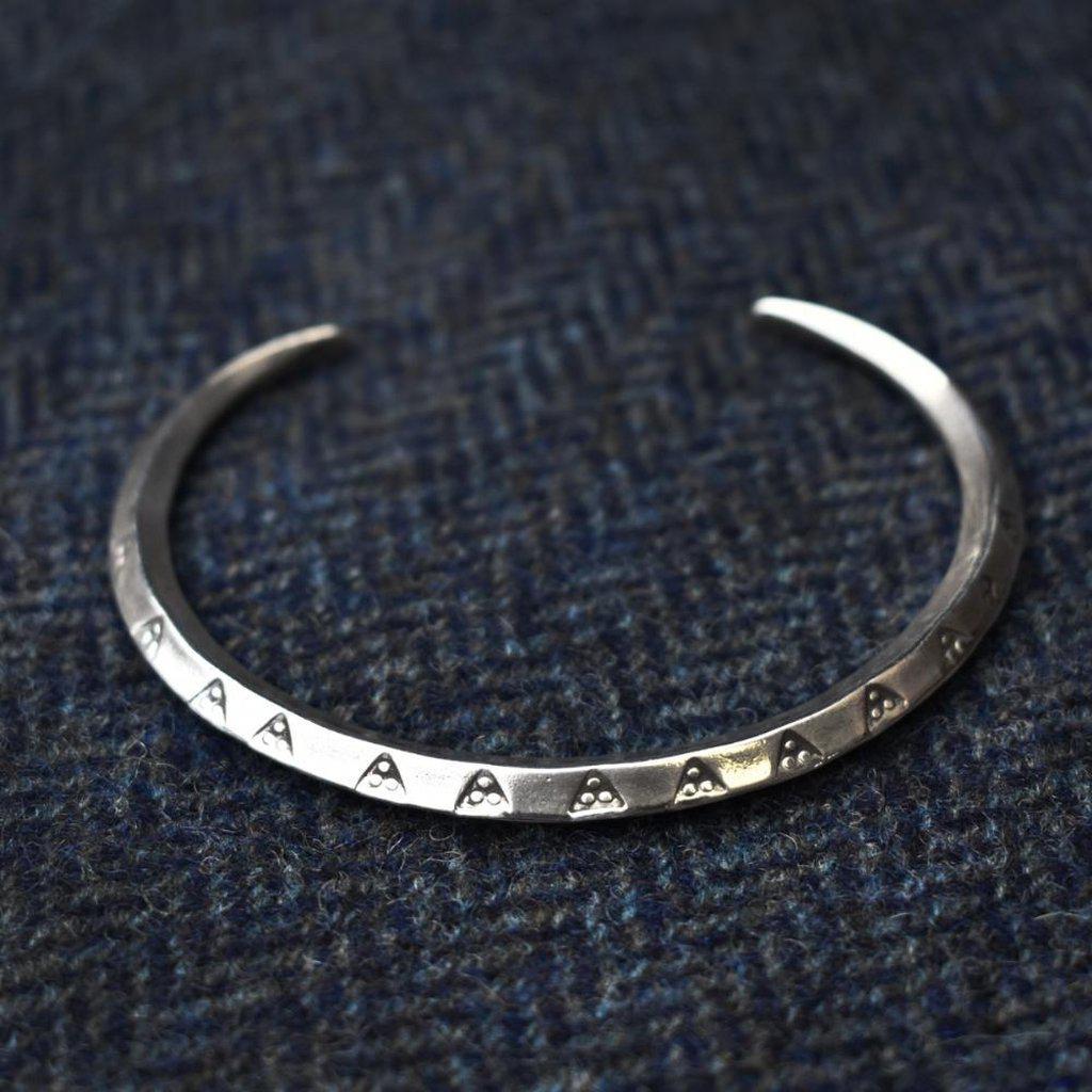 Asgard 925 Sterling Silver Ring Money Bracelet TRIANGLE-Asgard-Dark Fashion Clothing