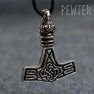 Asgard Bird Headed Thor's Hammer Pendant-Asgard-Dark Fashion Clothing