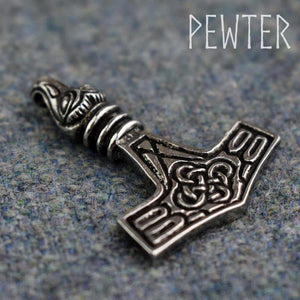 Asgard Bird Headed Thor's Hammer Pendant-Asgard-Dark Fashion Clothing