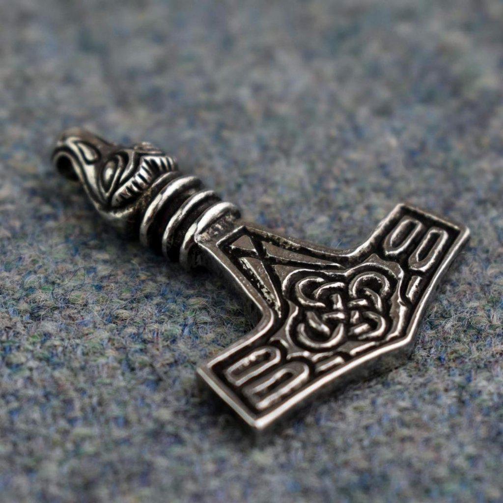 Asgard Bird Headed Thor&#39;s Hammer Pendant-Asgard-Dark Fashion Clothing