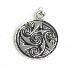 Asgard Brough of Birsay Spiral Pendant-Asgard-Dark Fashion Clothing