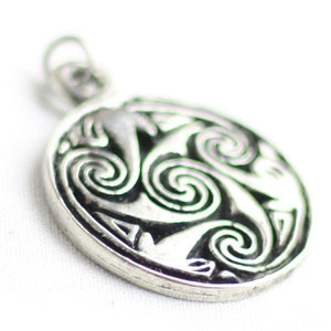 Asgard Brough of Birsay Spiral Pendant-Asgard-Dark Fashion Clothing