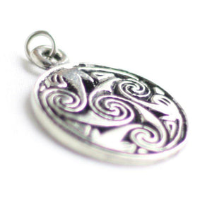 Asgard Brough of Birsay Spiral Pendant-Asgard-Dark Fashion Clothing