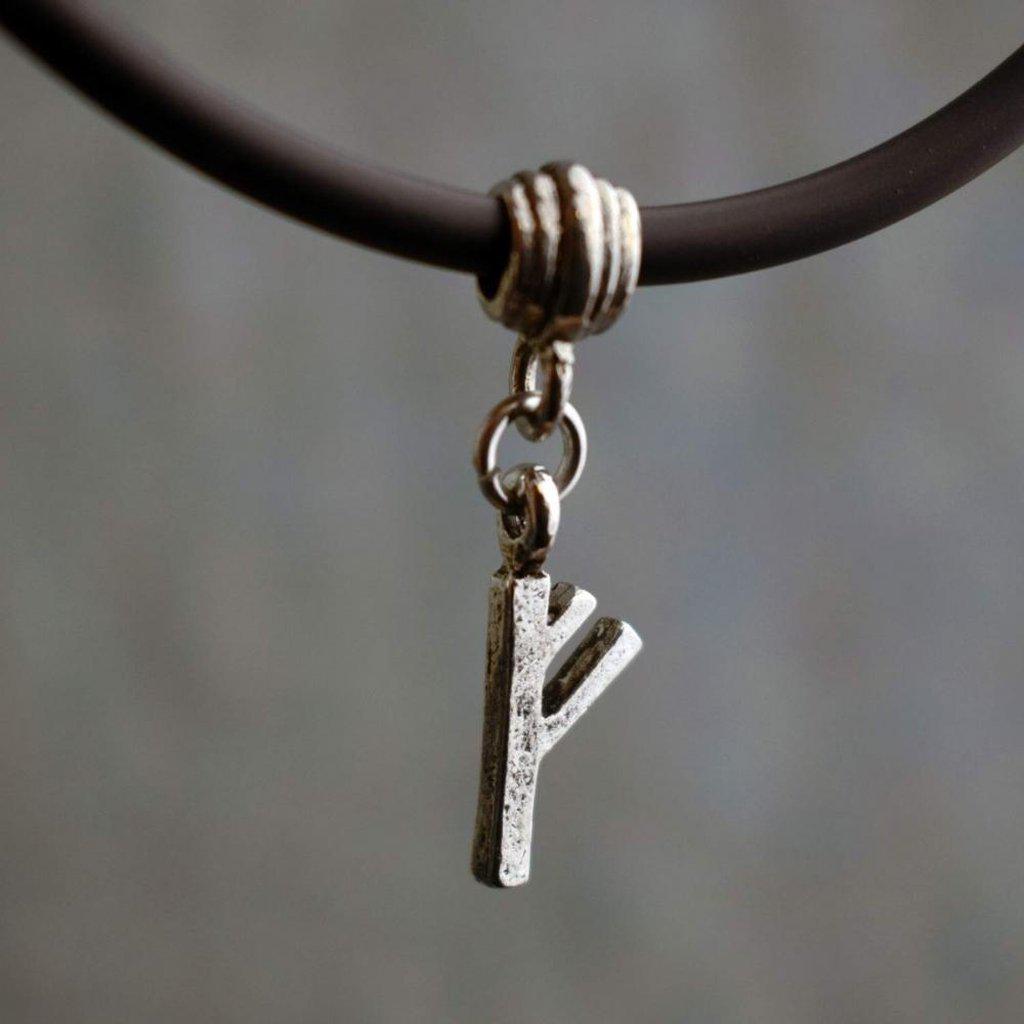 Asgard Fehu Rune Pendant-Asgard-Dark Fashion Clothing