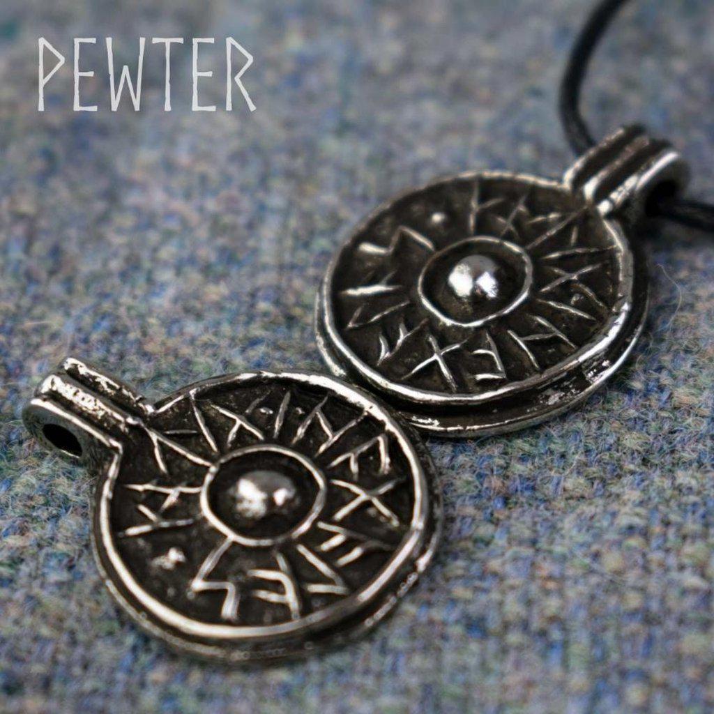 Asgard Good Luck Shield Pendant-Asgard-Dark Fashion Clothing