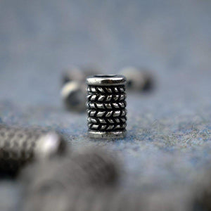 Asgard Herringbone Bead-Asgard-Dark Fashion Clothing