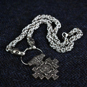 Asgard Hiddensee Pendant on Dragon Chain-Asgard-Dark Fashion Clothing