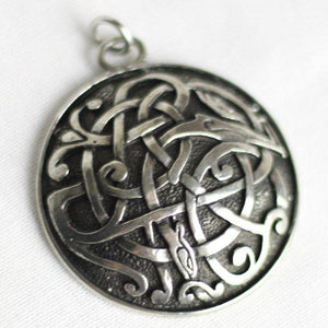 Asgard Kells serpent Beast Celtic Pendant-Asgard-Dark Fashion Clothing