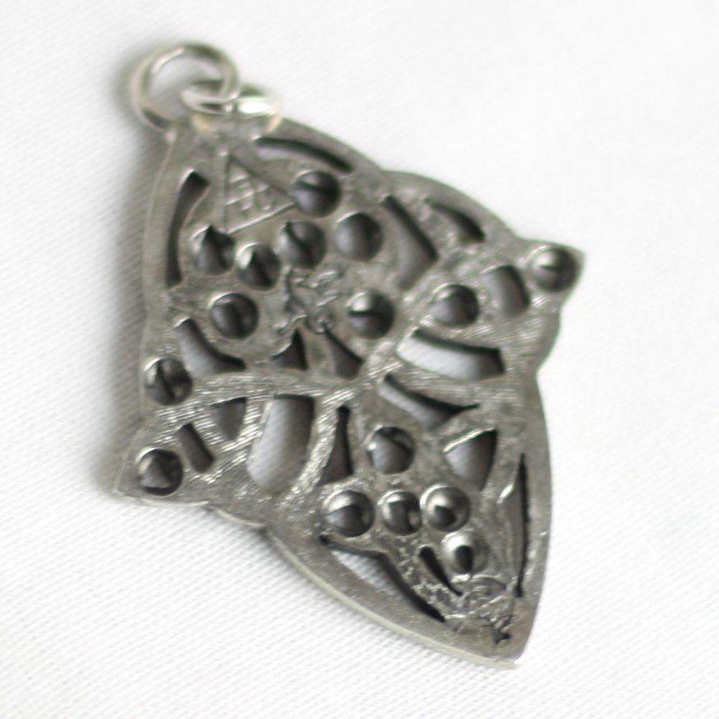 Asgard Knotwork Diamond Celtic Pendant-Asgard-Dark Fashion Clothing