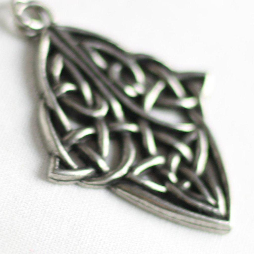 Asgard Knotwork Diamond Celtic Pendant-Asgard-Dark Fashion Clothing