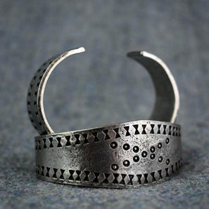 Asgard Large Viking Cuff Bracelet-Asgard-Dark Fashion Clothing
