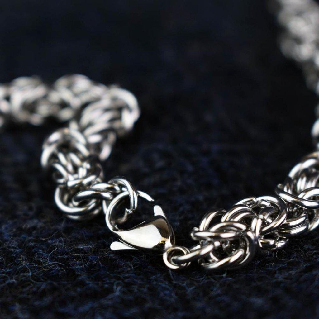 Asgard Mjolnir Pendant on Dragon Chain-Asgard-Dark Fashion Clothing