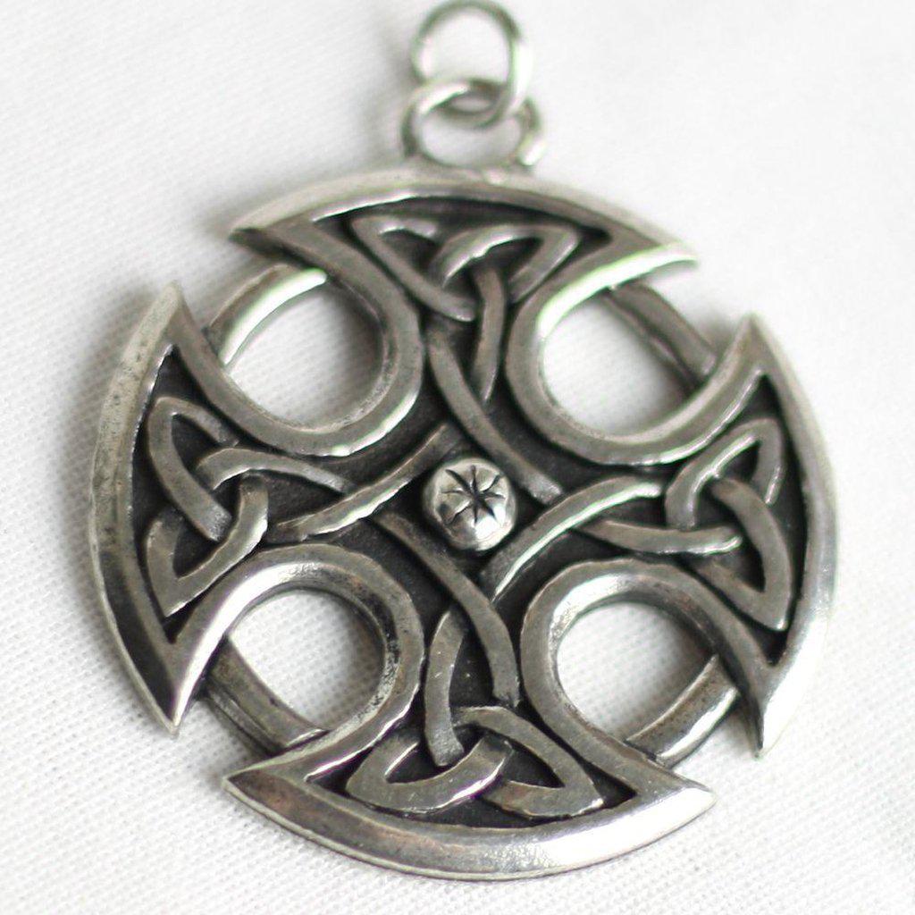 Asgard Nevern Cross Celtic Pendant-Asgard-Dark Fashion Clothing