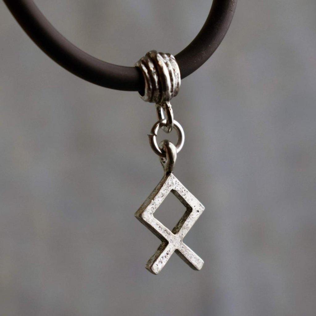 Asgard Othila Rune Pendant-Asgard-Dark Fashion Clothing