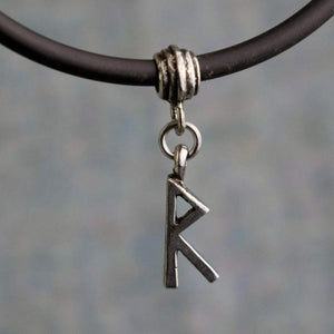 Asgard Raido Rune Pendant-Asgard-Dark Fashion Clothing