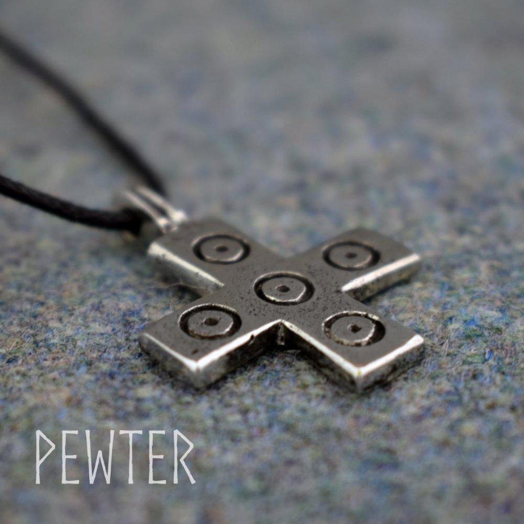 Asgard Saxon Cross Pendant-Asgard-Dark Fashion Clothing