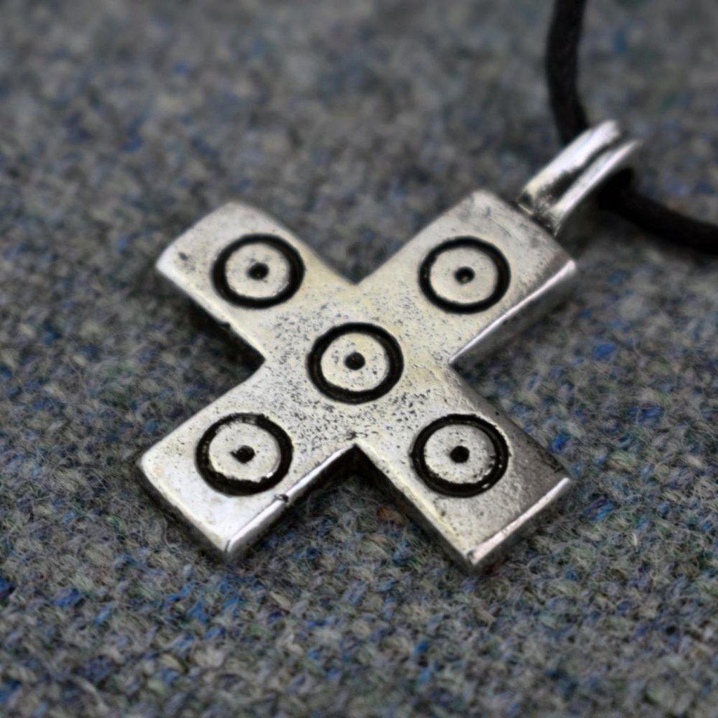 Asgard Saxon Cross Pendant-Asgard-Dark Fashion Clothing