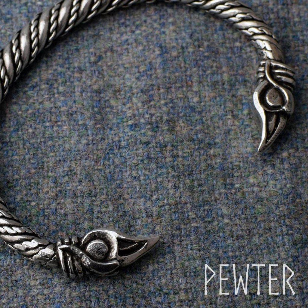 Asgard Small Odin's Raven (Huginn & Muninn) Bracelet-Asgard-Dark Fashion Clothing