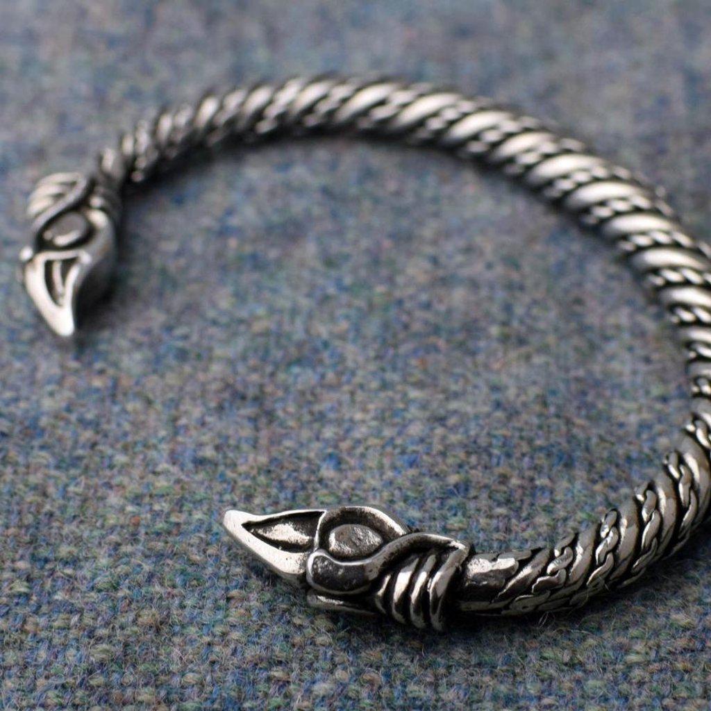 Asgard Small Odin's Raven (Huginn & Muninn) Bracelet-Asgard-Dark Fashion Clothing