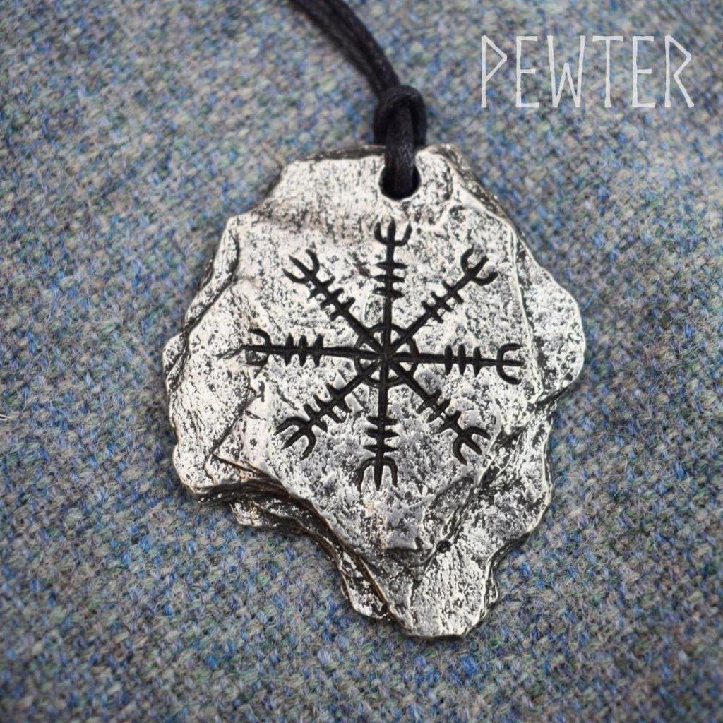 Asgard The Helm of Awe Pendant-Asgard-Dark Fashion Clothing