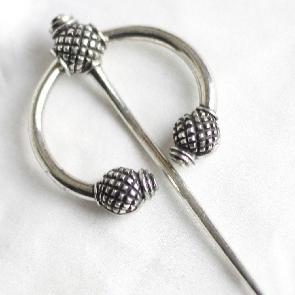 Asgard Thistle Brooch-Asgard-Dark Fashion Clothing