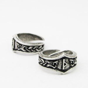 Asgard Thuriaz TH Rune Ring - Adjustable-Asgard-Dark Fashion Clothing