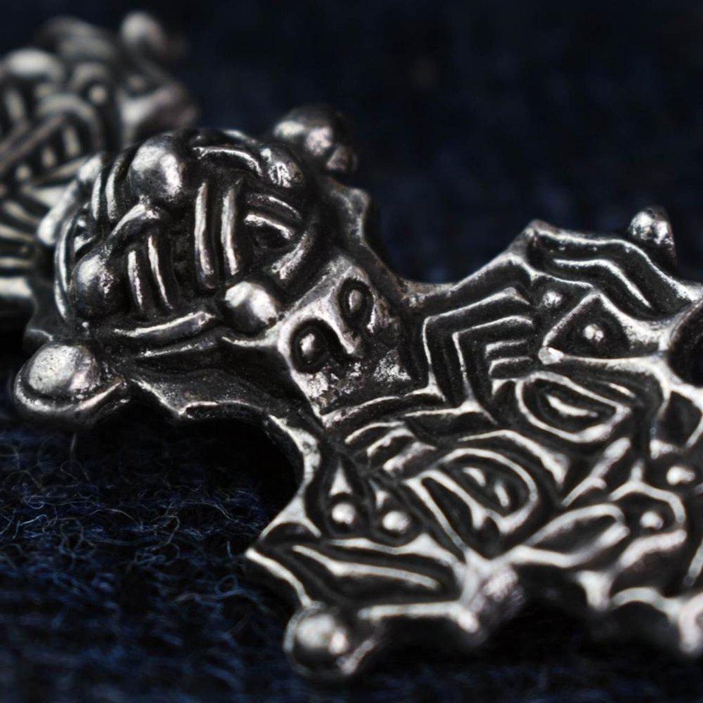 Asgard Viking Equal Armed Brooch-Asgard-Dark Fashion Clothing