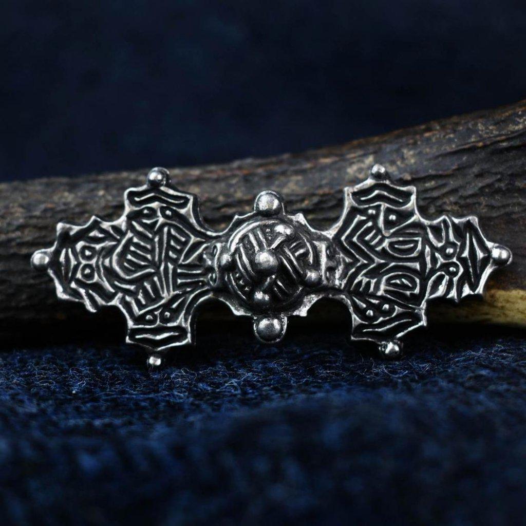 Asgard Viking Equal Armed Brooch-Asgard-Dark Fashion Clothing