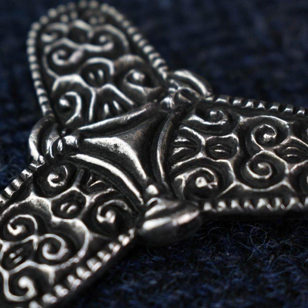 Asgard Viking Trefoil Brooch-Asgard-Dark Fashion Clothing