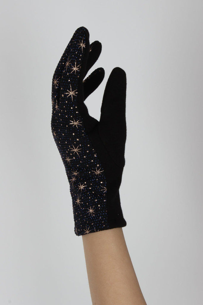 Aurora Cosmos Gloves-Voodoo Vixen-Dark Fashion Clothing