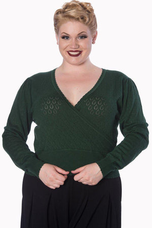 Basic Instinct Long Sleeve Top-Banned-Dark Fashion Clothing