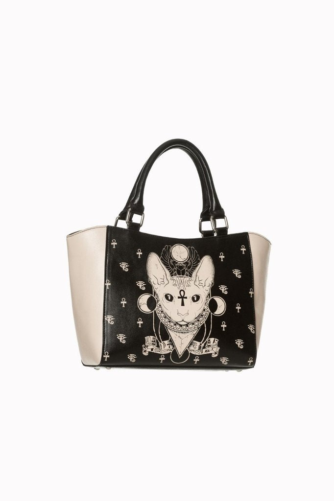 Bastet Tote Small Bag-Banned-Dark Fashion Clothing