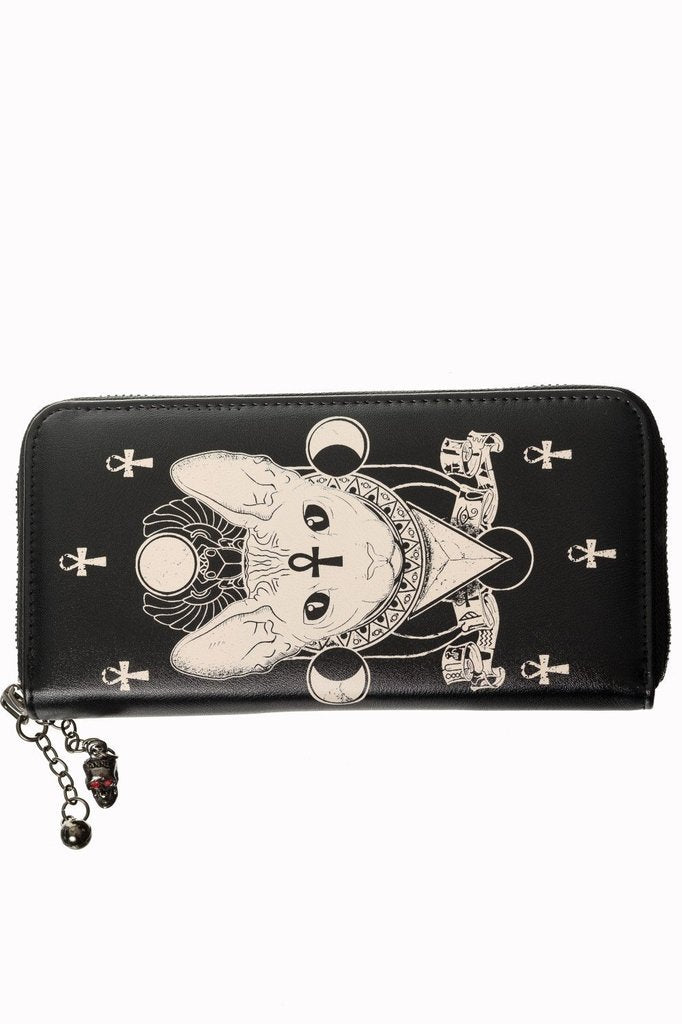 Bastet Wallet-Banned-Dark Fashion Clothing