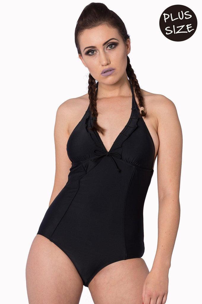Bell Tower Bat One Piece-Banned-Dark Fashion Clothing