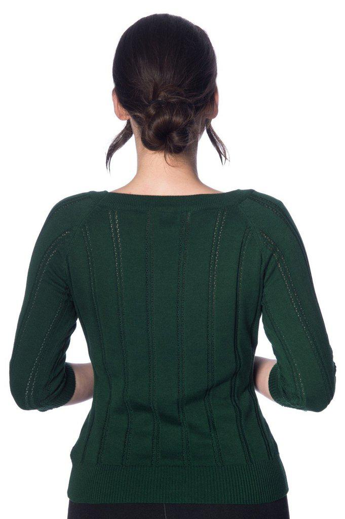 Belle Bow Piontelle Top-Banned-Dark Fashion Clothing